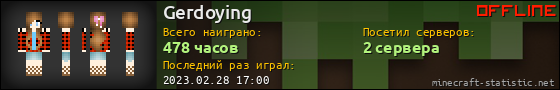 Юзербар 560x90 для Gerdoying