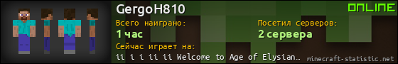 Юзербар 560x90 для GergoH810