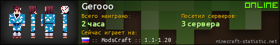 Юзербар 560x90 для Gerooo