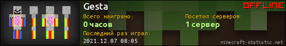 Юзербар 560x90 для Gesta