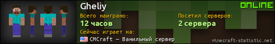 Юзербар 560x90 для Gheliy