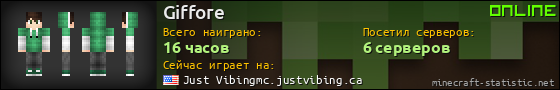 Юзербар 560x90 для Giffore
