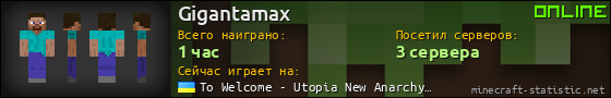 Юзербар 560x90 для Gigantamax
