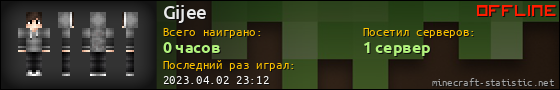 Юзербар 560x90 для Gijee