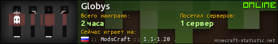 Юзербар 560x90 для Globys
