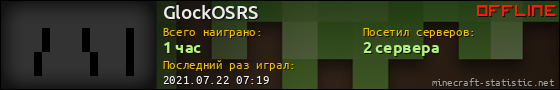 Юзербар 560x90 для GlockOSRS