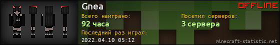 Юзербар 560x90 для Gnea
