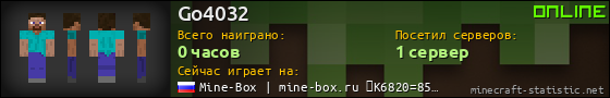 Юзербар 560x90 для Go4032