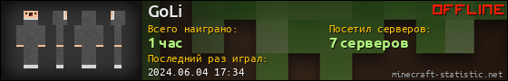 Юзербар 560x90 для GoLi