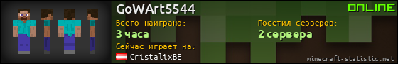 Юзербар 560x90 для GoWArt5544