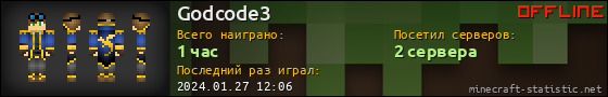 Юзербар 560x90 для Godcode3