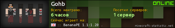 Юзербар 560x90 для Gohb