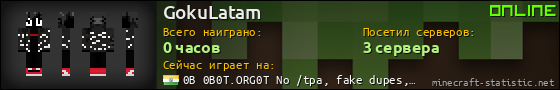 Юзербар 560x90 для GokuLatam
