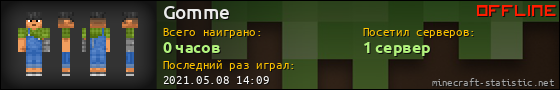 Юзербар 560x90 для Gomme