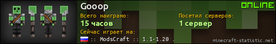 Юзербар 560x90 для Gooop