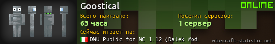 Юзербар 560x90 для Goostical