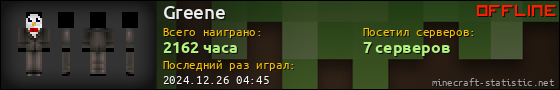 Юзербар 560x90 для Greene