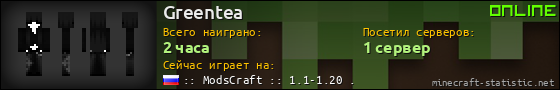 Юзербар 560x90 для Greentea