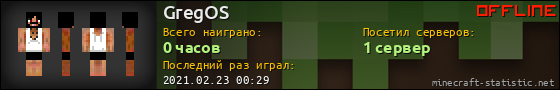 Юзербар 560x90 для GregOS