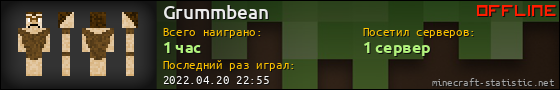 Юзербар 560x90 для Grummbean