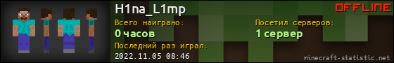 Юзербар 560x90 для H1na_L1mp