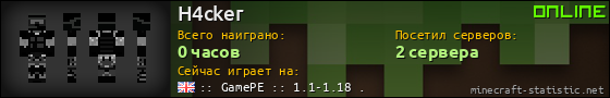 Юзербар 560x90 для H4cker