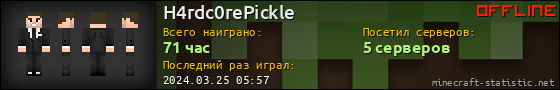 Юзербар 560x90 для H4rdc0rePickle