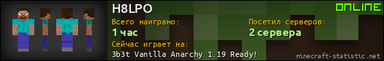 Юзербар 560x90 для H8LPO