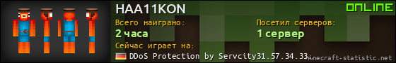 Юзербар 560x90 для HAA11KON