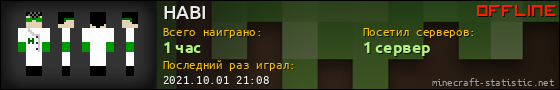 Юзербар 560x90 для HABI