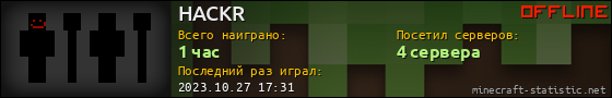 Юзербар 560x90 для HACKR