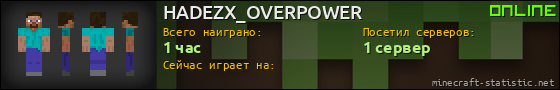 Юзербар 560x90 для HADEZX_OVERPOWER