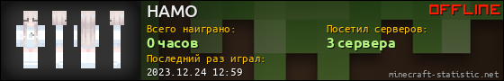 Юзербар 560x90 для HAMO