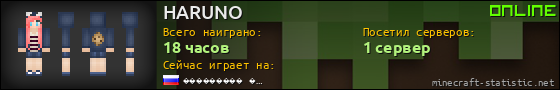 Юзербар 560x90 для HARUNO