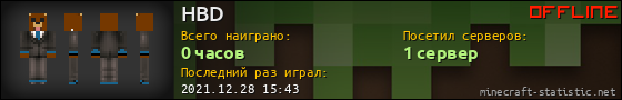 Юзербар 560x90 для HBD