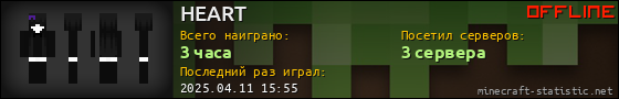 Юзербар 560x90 для HEART