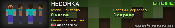Юзербар 560x90 для HEDOHKA