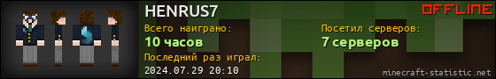 Юзербар 560x90 для HENRUS7