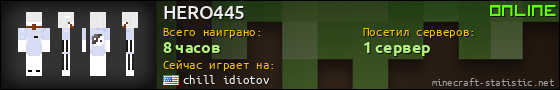 Юзербар 560x90 для HERO445