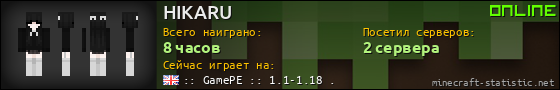 Юзербар 560x90 для HIKARU