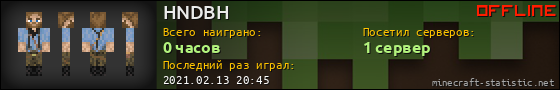 Юзербар 560x90 для HNDBH