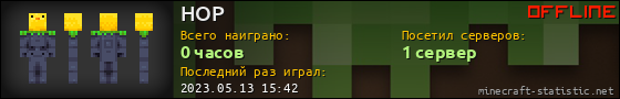 Юзербар 560x90 для HOP
