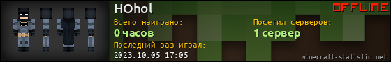 Юзербар 560x90 для HOhol