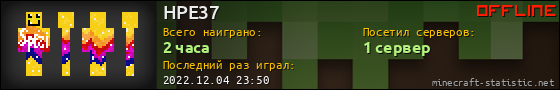 Юзербар 560x90 для HPE37