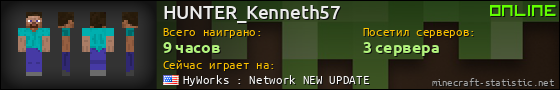 Юзербар 560x90 для HUNTER_Kenneth57