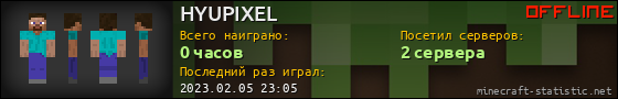 Юзербар 560x90 для HYUPIXEL