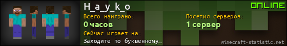 Юзербар 560x90 для H_a_y_k_o