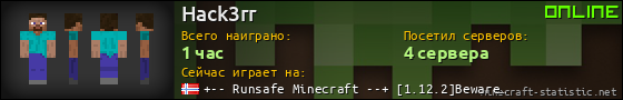 Юзербар 560x90 для Hack3rr