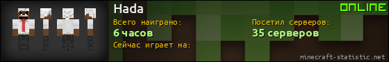 Юзербар 560x90 для Hada