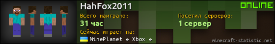 Юзербар 560x90 для HahFox2011